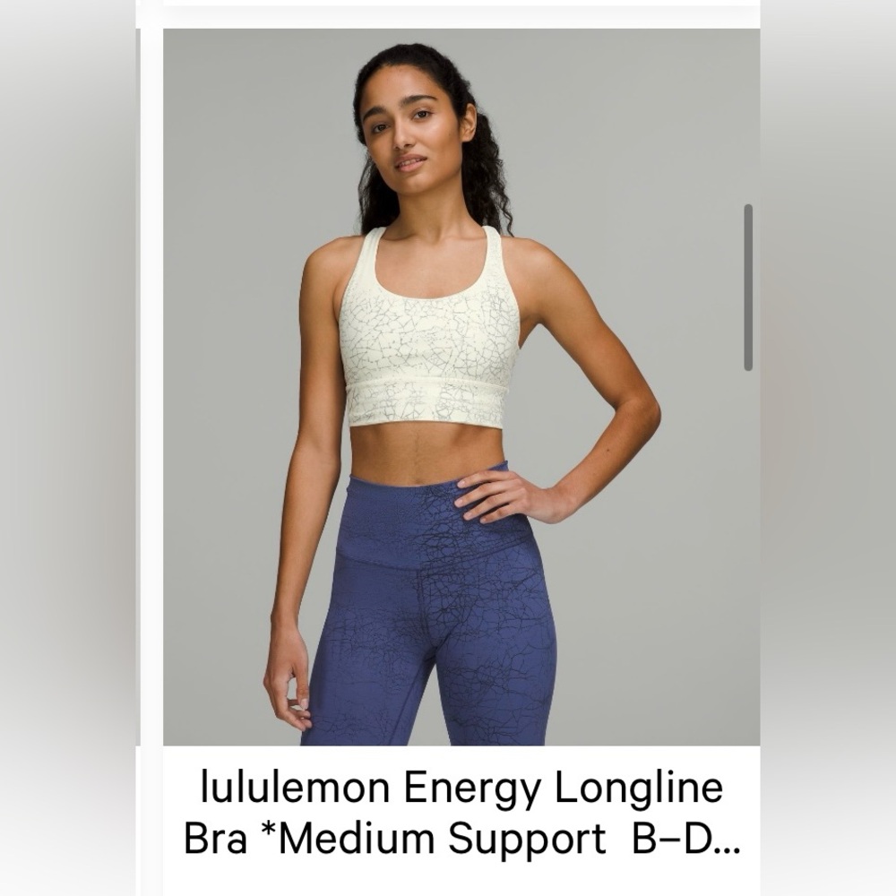Lululemon longline energy bra size 4